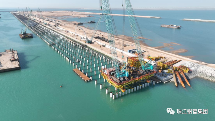 【公司发展】z6com尊龙凯时助力韩国大宇-中东码头工程基石铸造，共创辉煌！